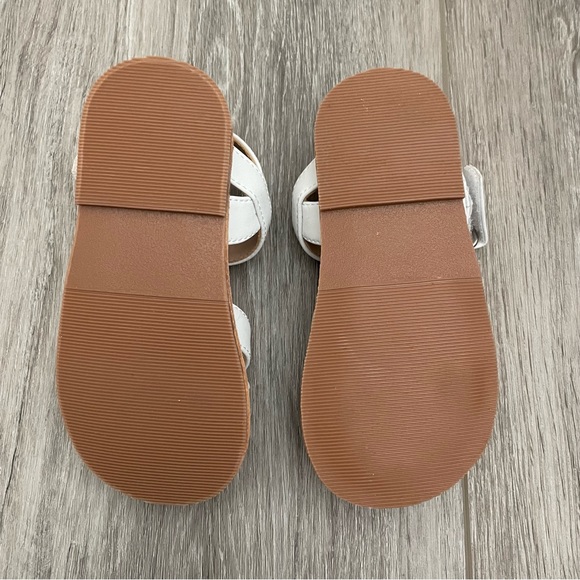 White toddler girl sandals - Picture 2 of 2